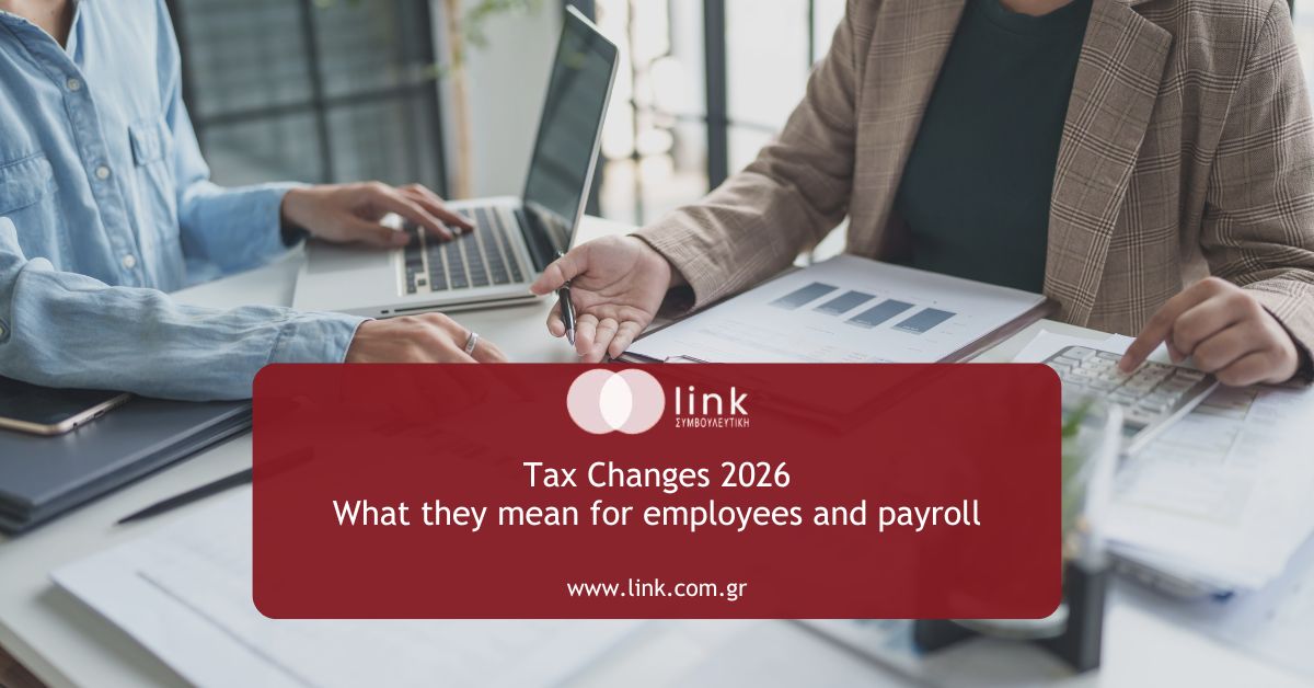 Tax changes 2026 affecting employee income taxation and payroll withholding